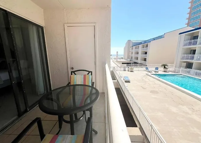 Apartment Cheapest On The Beach-oceanfront-heated Pool Gulf Shores